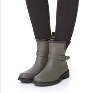 Rag & Bone Moto Rubber Ankle Rain Boots 40